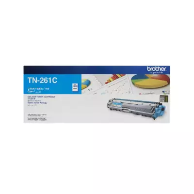 Brother TN-261 Mavi Orijinal Toner - 1